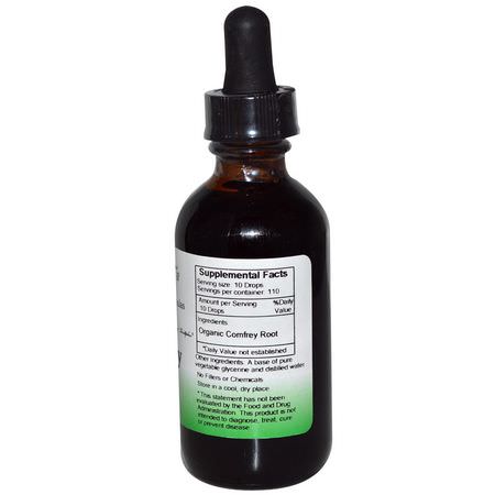Comfrey, Homeopati, Örter: Christopher's Original Formulas, Comfrey Root Extract, 2 fl oz (59 ml)