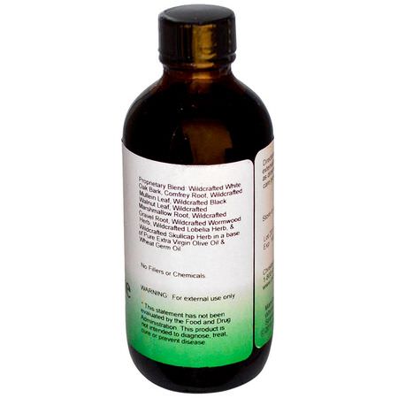 Salvor, Tematik, Första Hjälpen, Medicinskåpet: Christopher's Original Formulas, Complete Tissue & Bone Massage Oil, 4 fl oz (118 ml)