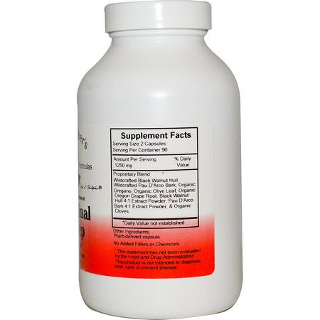 Rensa, Detox, Kosttillskott, Örter: Christopher's Original Formulas, Intestinal Sweep Formula, 625 mg, 180 Veggie Caps