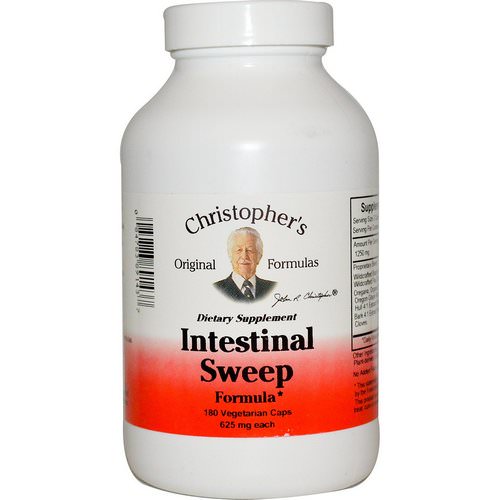 Christopher's Original Formulas, Intestinal Sweep Formula, 625 mg, 180 Veggie Caps Review