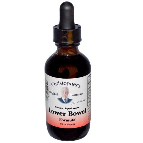 Christopher's Original Formulas, Lower Bowel Formula, 2 fl oz (59 ml) Review