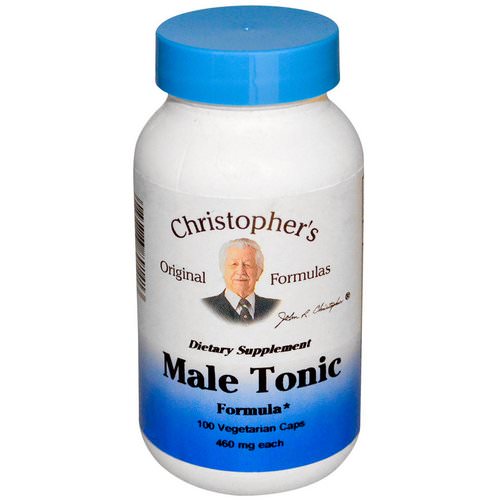 Christopher's Original Formulas, Male Tonic Formula, 460 mg, 100 Veggie Caps Review