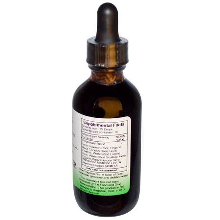 Lugn, Kosttillskott, Örter, Homeopati: Christopher's Original Formulas, Relax-Eze Extract, 2 fl oz (59 ml)