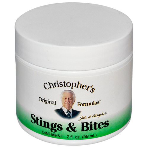 Christopher's Original Formulas, Stings & Bites, Ointment, 2 fl oz (59 ml) Review