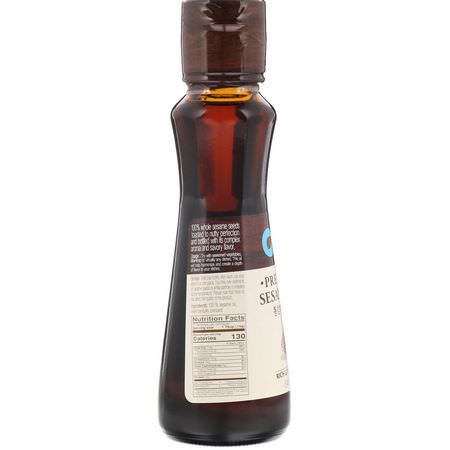 Sesame Oil, Vinegars, Oljor: Chung Jung One, Premium Sesame Oil, 5.4 fl oz (160 ml)
