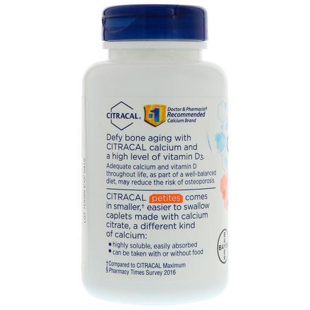 Citracal Calcium Plus Vitamin D - Kalcium Plus Vitamin D, Kalcium, Mineraler, Kosttillskott