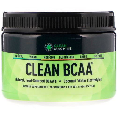 CLEAN MACHINE, Clean BCAA, 5.03 oz (142.5 g) Review