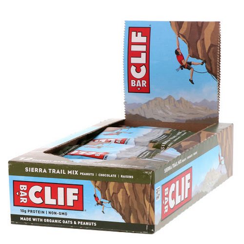 Clif Bar, Energy Bar, Sierra Trail Mix, 12 Bars, 2.40 oz (68 g) Each Review