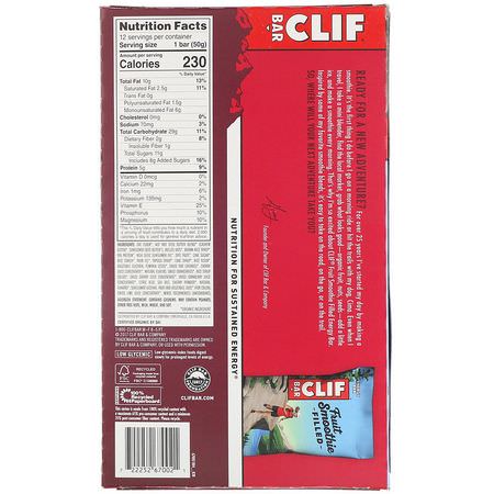Clif Bar Energy Bars - Energibarer, Sportbarer, Brownies, Kakor
