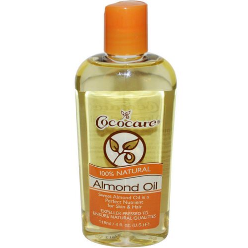 Cococare, 100% Natural Almond Oil, 4 fl oz (118 ml) Review
