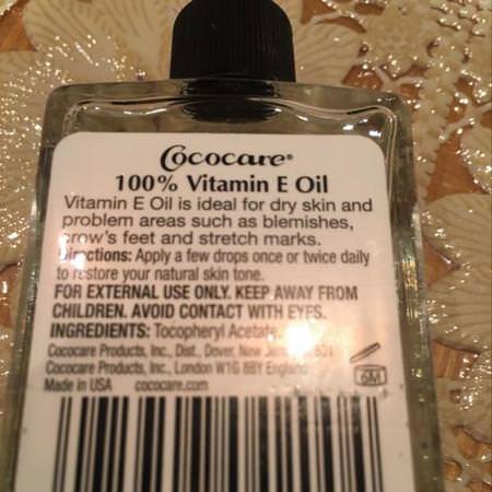 Cococare Vitamin E Oils - Vitamin E-Oljor, Massageoljor, Kropp, Bad