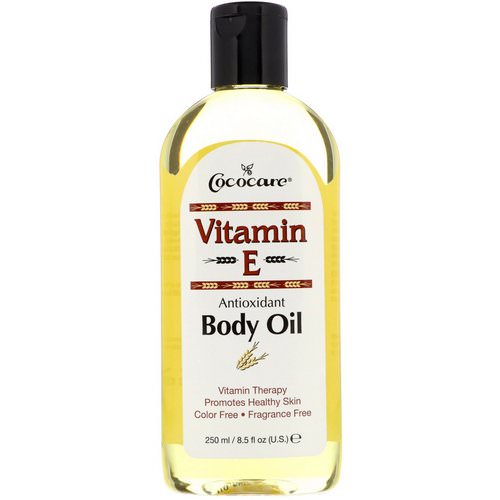 Cococare, Vitamin E, Body Oil, 8.5 fl oz (250 ml) Review