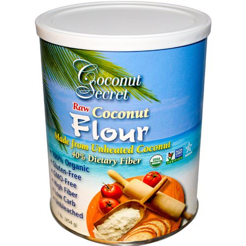 Coconut Secret, Raw Coconut Flour, 1 lb (454 g) Review