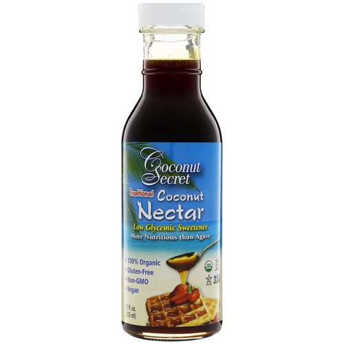 Coconut Secret, Traditional Coconut Nectar, Low Glycemic Sweetener, 12 fl oz (355 ml) Review