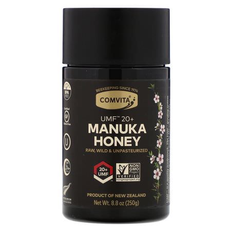 Comvita Manuka Honey - Manuka Honung, Biprodukter, Kosttillskott