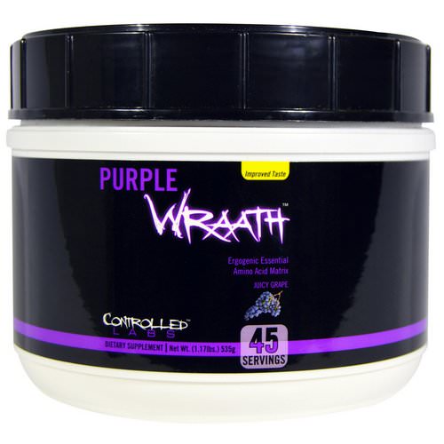 Controlled Labs, Purple Wraath, Juicy Grape, 1.17 lbs (535 g) Review