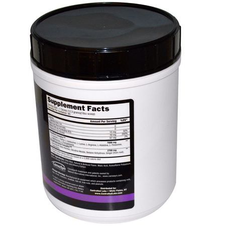 Aminosyror, Kosttillskott: Controlled Labs, Purple Wraath, Purple Lemonade, 2.44 lbs (1108 g)