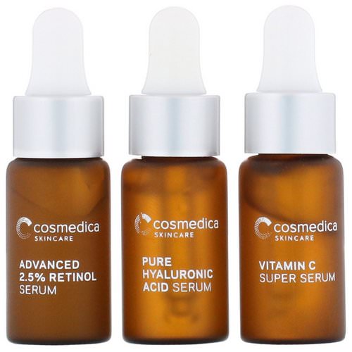 Cosmedica Skincare, Essential Serum Minis, 3 Piece Kit Review
