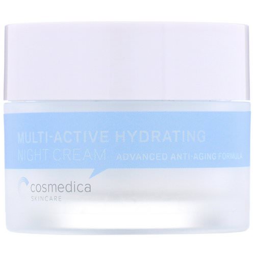 Cosmedica Skincare, Multi-Active Hydrating Night Cream, Advanced Anti-Aging Formula, 1.76 oz (50 g) Review