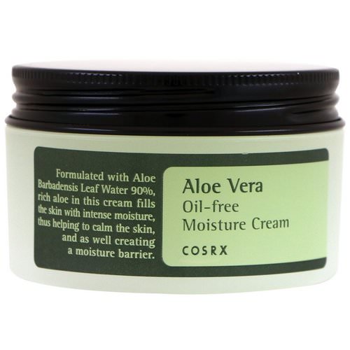 Cosrx, Aloe Vera Oil-Free Moisture Cream, 3.52 oz (100 g) Review