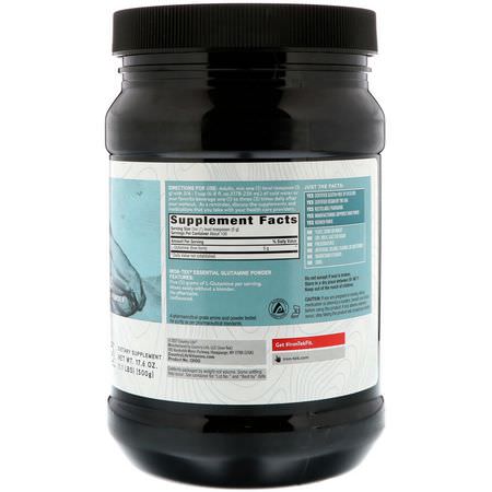 L-Glutamin, Aminosyror, Kosttillskott: Country Life, Iron-Tek, Glutamine Pure, 17.6 oz (500 g)