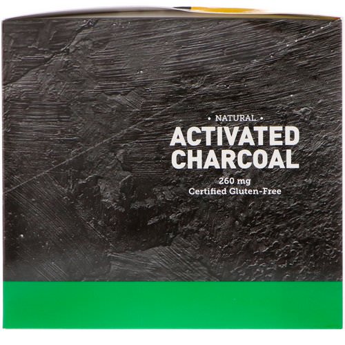 Country Life, Natural Activated Charcoal, 260 mg, 20 Packets, 2 Capsules Each Review