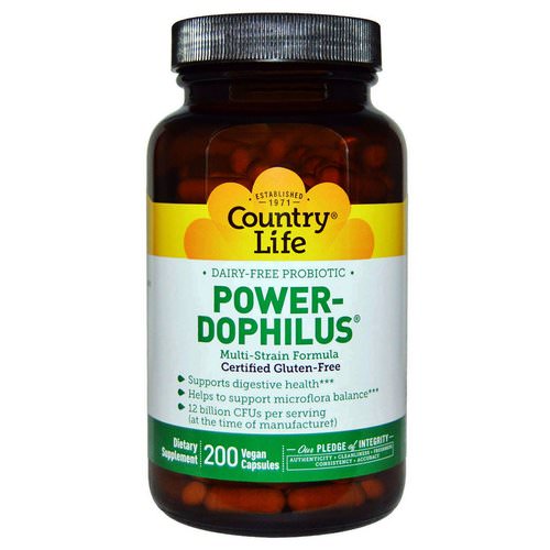 Country Life, Power-Dophilus, 200 Vegan Caps Review