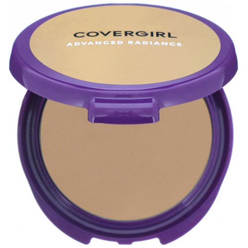 Covergirl, Advanced Radiance, Age-Defying, Pressed Powder, 120 Natural Beige, .39 oz (11 g) Review