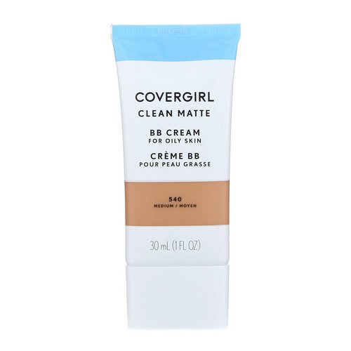 Covergirl, Clean Matte BB Cream, 540 Medium, 1 fl oz (30 ml) Review