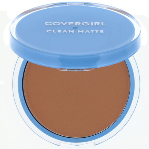 Covergirl, Clean Matte, Pressed Powder, 555 Soft Honey, .35 oz (10 g) Review