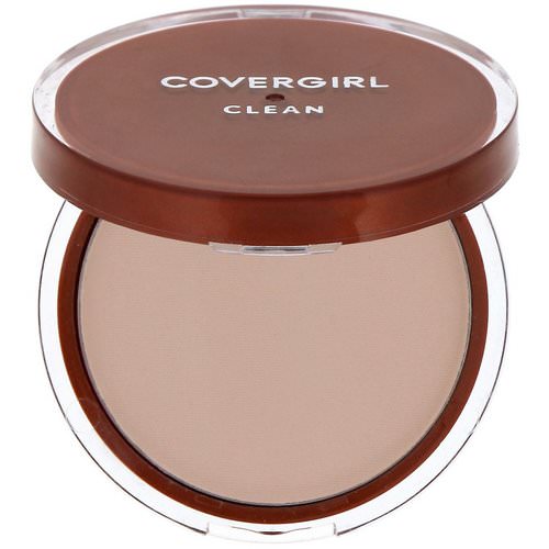 Covergirl, Clean, Pressed Powder Foundation, 120 Creamy Natural, .39 oz (11 g) Review