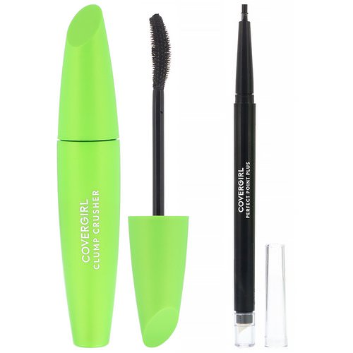 Covergirl, Lash Blast, Clump Crusher Mascara and Perfect Point Plus Eye Pencil, 1 Set Review