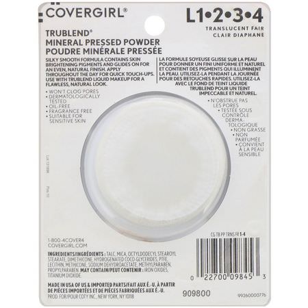 Covergirl Powder Setting Spray - Ställa In Spray, Pulver, Ansikte, Smink