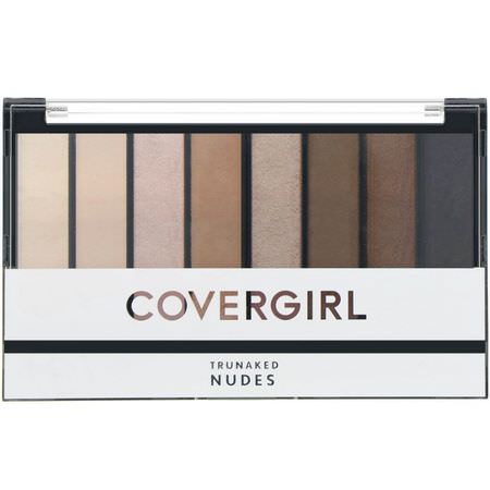Ögonskugga, Ögon, Smink: Covergirl, Trunaked, Eyeshadow Palette, Nudes, .23 oz (6.5 g)