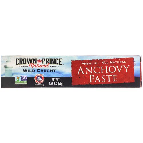Crown Prince Natural, Anchovy Paste, 1.75 oz (50 g) Review