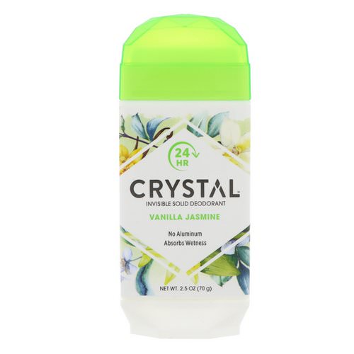 Crystal Body Deodorant, Invisible Solid Deodorant, Vanilla Jasmine, 2.5 oz (70 g) Review