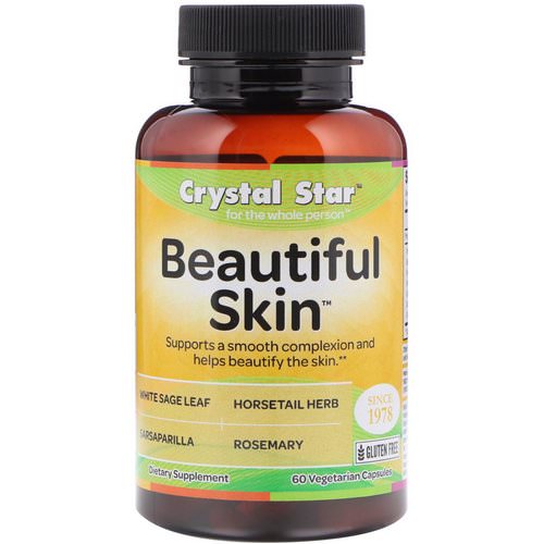 Crystal Star, Beautiful Skin, 60 Veggie Caps Review