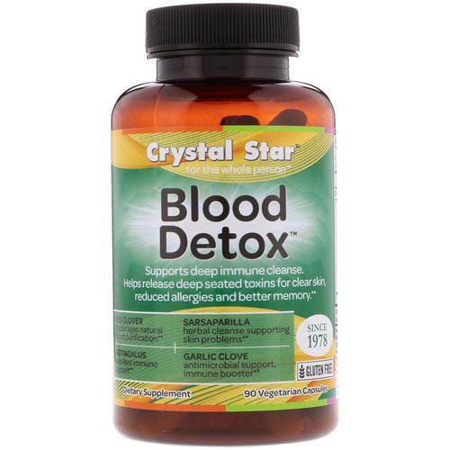 Crystal Star, Blood Detox, 90 Veggie Caps Review