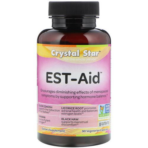 Crystal Star, EST-Aid, 90 Vegetarian Capsules Review