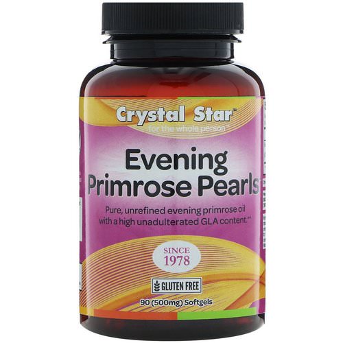 Crystal Star, Evening Primrose Pearls, 500 mg, 90 Softgels Review