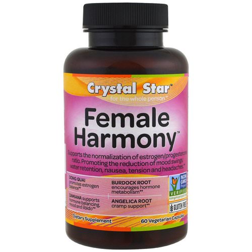 Crystal Star, Female Harmony, 60 Veggie Caps Review