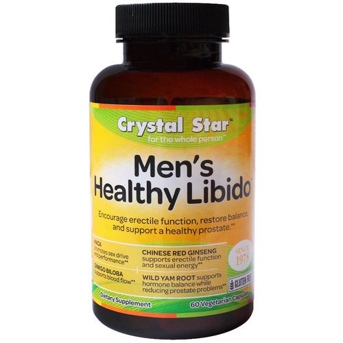 Crystal Star, Men's Healthy Libido, 60 Veggie Caps Review