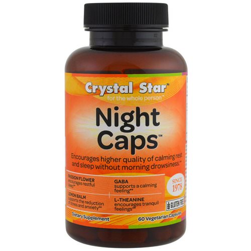 Crystal Star, Night Caps, 60 Veggie Caps Review