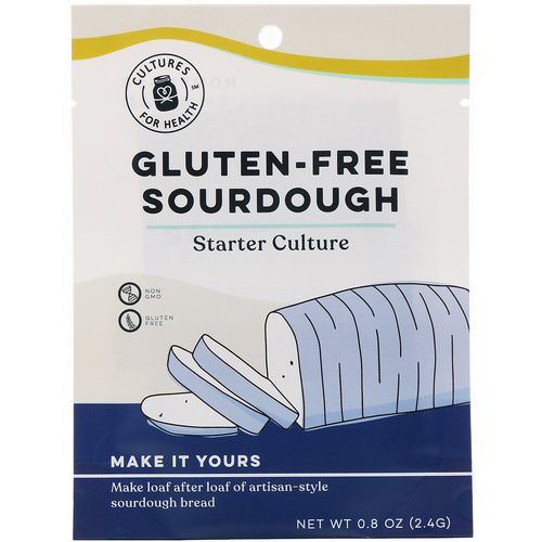 Cultures for Health, Gluten-Free Sourdough, 1 Packet, .08 oz (2.4 g) Review