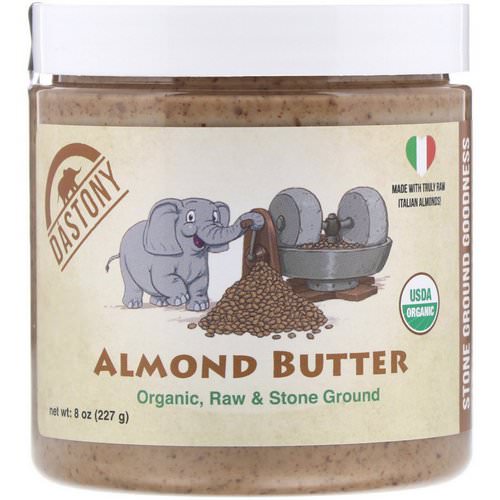 Dastony, 100% Organic, Almond Butter, 8 oz (227 g) Review