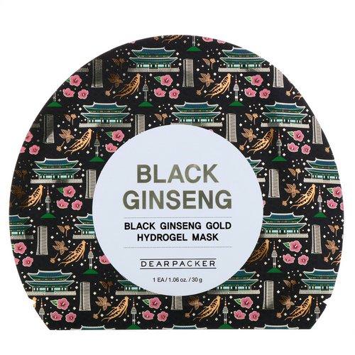 Dear Packer, Black Ginseng, Black Ginseng Gold Hydrogel Mask, 1 Mask, 1.06 oz (30 g) Review