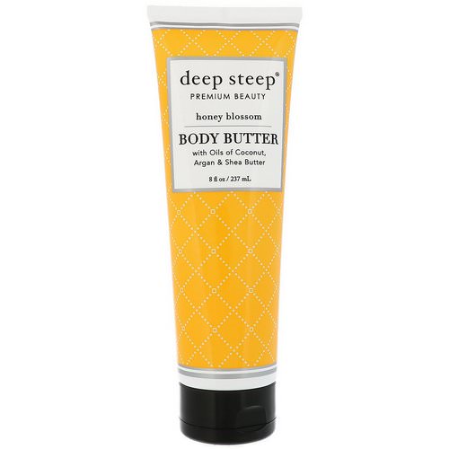Deep Steep, Body Butter, Honey Blossom, 8 fl oz (237 ml) Review