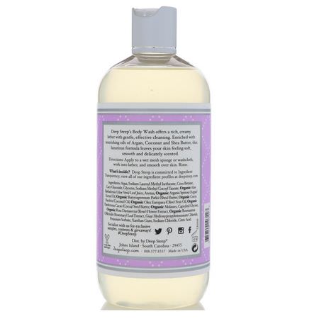 Duschgel, Kroppstvätt, Dusch, Bad: Deep Steep, Body Wash, Lilac Blossom, 17 fl oz (503 ml)