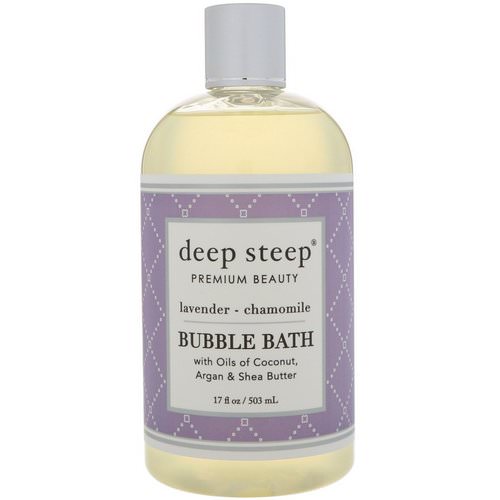 Deep Steep, Bubble Bath, Lavender - Chamomile, 17 fl oz (503 ml) Review