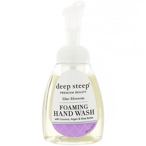 Deep Steep, Foaming Hand Wash, Lilac Blossom, 8 fl oz (237 ml) Review